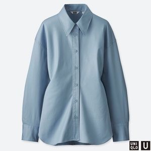 UNIQLO U Stretch Long Sleeve Button Down Shirt